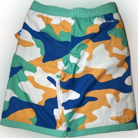 Columbia swim shorts boys xl new camo Omni Shade - Picture 3 of 10
